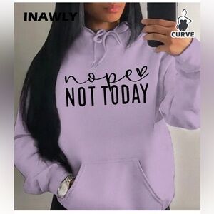 SHEIN Lavender Soft Hoodie